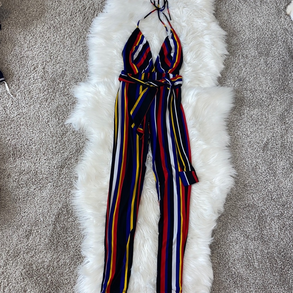 Colorful stripe detail